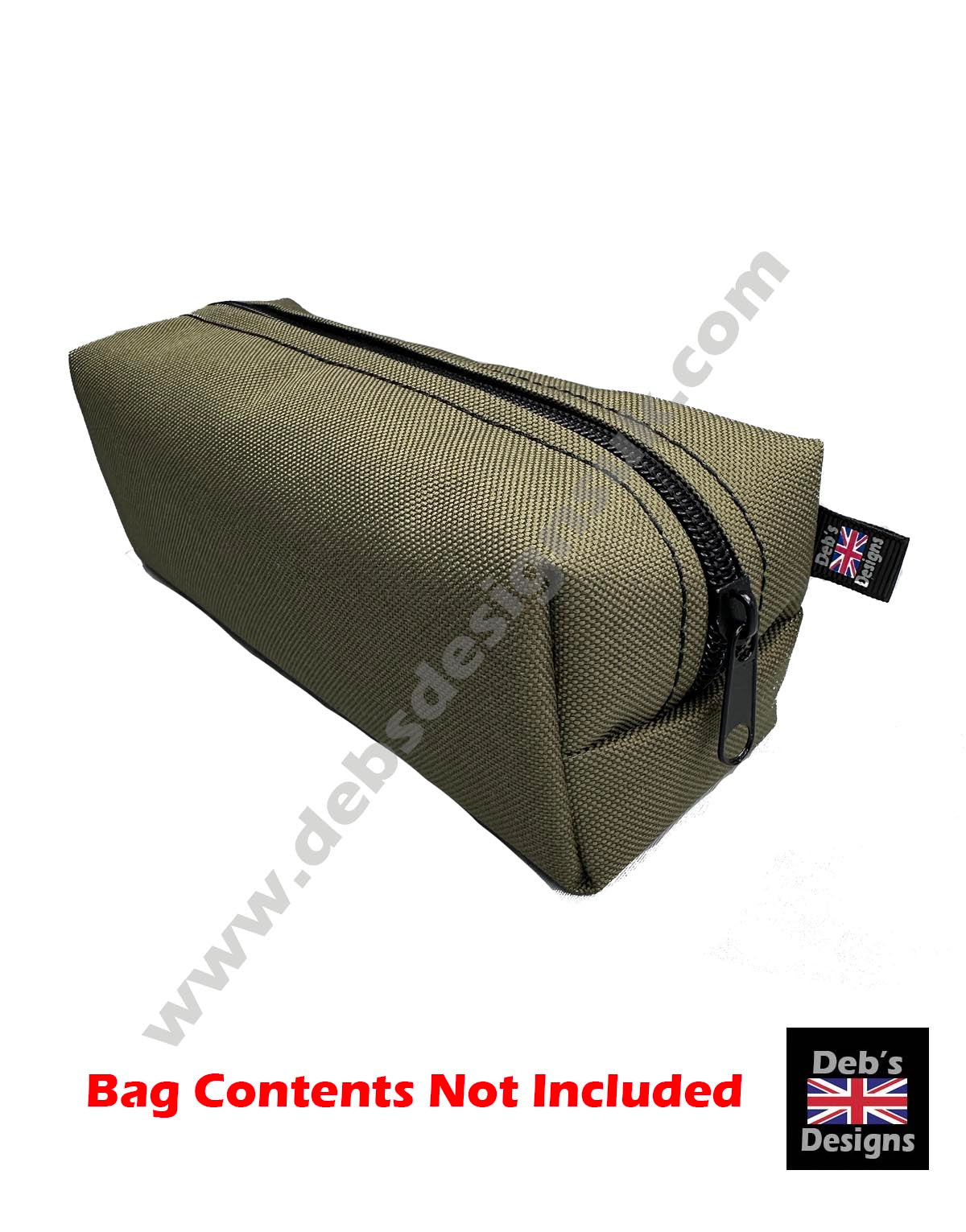 Small Zip Up Bag/Pouch Carp Fishing 170mm Long